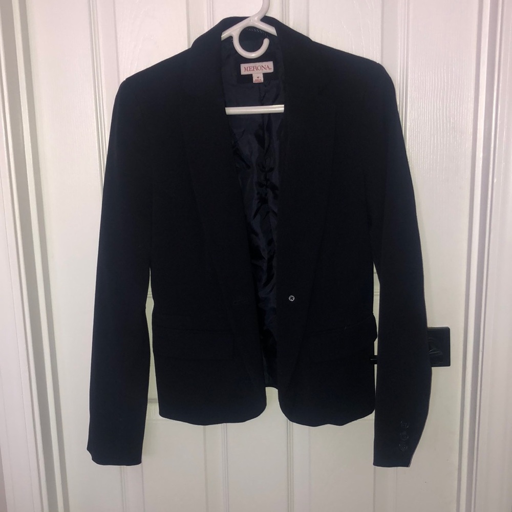 Merona navy blazer size 4!
